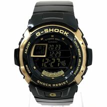 CASIO カシオ G-SHOCK ジーショック G-SPIKE Gスパイク 腕時計 G-7700G-9 クオーツ デジタル ラウンド ブラック コレクション 動作確認済み_画像2