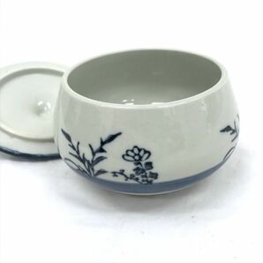 新品 蓋付 小鉢 お椀 陶器 陶芸 和風 和食器 食卓 伝統工芸 工芸品 工芸美術 縁起 食器 花柄 小物 カップ キッチン おしゃれ 昭和 レトロの画像3