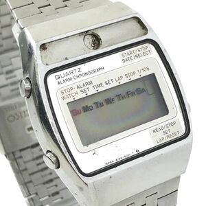 CASIO カシオ スタンダード 腕時計 A159-4000-G クオーツ デジタル スクエア 四角 シルバー コレクション ヴィンテージ クロノグラフ