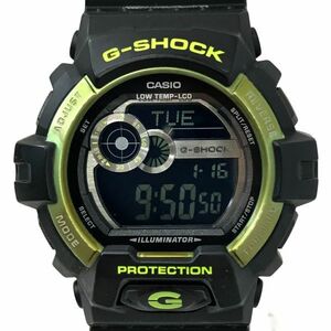 CASIO カシオ G-SHOCK ジーショック G-LIDE Gライド 腕時計 クオーツ GLS-8900CM-1 デジタル ラウンド 迷彩 カモフラ 動作確認済み