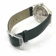 新品 Swatch スウォッチ 腕時計 自動巻き コレクション コレクター おしゃれ オートマ グリーン 緑 スケルトン 動作確認済 ケース付き_画像4