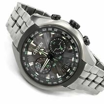 新品 CITIZEN シチズン PROMASTER プロマスター Eco-Drive 腕時計 CC1054-56E 電波ソーラー サテライト ウエーブ エア 動作確認済 箱付き_画像5