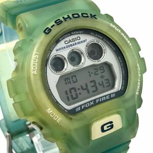CASIO カシオ G-SHOCK ジーショック 腕時計 クオーツ DW-6900WC-3T デジタル グリーン WCCS 世界サンゴ礁保護協会 コレクション 動作確認済