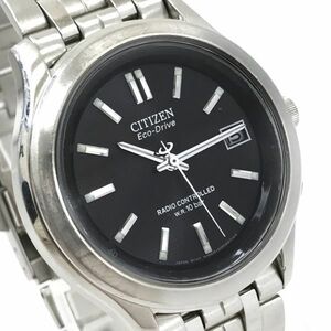 CITIZEN シチズン Eco-Drive エコドライブ コレクション 腕時計 ソーラー FRD59-2391 ブラック シルバー カレンダー シンプル おしゃれ