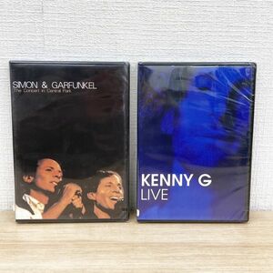 新品 未開封 DVD 2枚セット SIMON & GARFUNKEL サイモン&ガーファンクル KENNY G ケニー LIVE The Concert in Central Park 音楽 洋楽