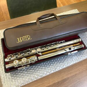 【ジャンク】Jupiter フルート　SFL-511N 管楽器 ケース付き◆No5656