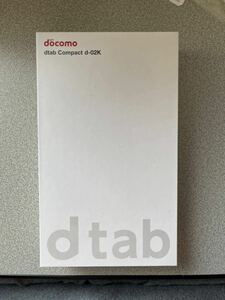 docomo dtab compact d-02k 未使用品