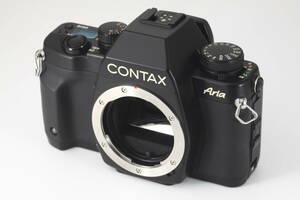 ★超極上美品★ CONTAX Aria DATA BACK D-9付 ★完動品、露出計良好★ コンタックス #035