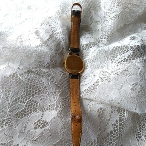 クリスチャン ディオール Dior 腕時計 ウォッチ ゴールドプレーテッド ヴェゼル ゴールドカラー ピカピカ 現状品 激安の画像6