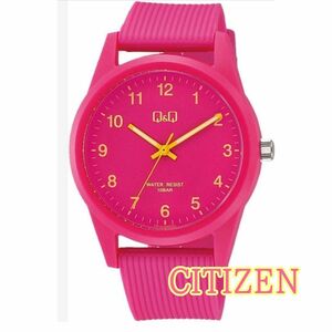 腕時計 レディース シチズン CITIZEN アナログ 防水 ピンク 日本製 ビビッド 派手 ウォーキング 女性 スポーツ ギフト