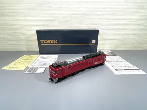 ＜中古品＞※欠品あり TOMIX HOゲージ HO-193 JR EF81形 電気機関車 赤2号 ひさし付（60423121120038IK）