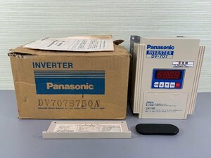 ▼ジャンク品▼　パナソニック　インバーター　DV707 ( DV707S750A ) 三相誘導電動機速度制御用　(11623100616120NM)