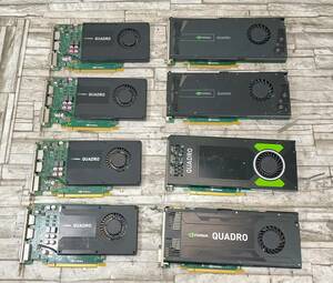 NVIDIA QUADRO M4000/K4000/4000/K2000/8台セット　グラフィックボード