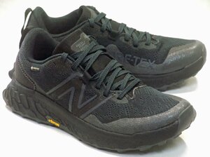 送料無料 new balance ニューバランス フレッシュフォーム ヒエロ ブラック 27.5cm D幅狭 トレイルランニング 防水 透湿 ゴアテックス