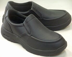  бесплатная доставка Asics коммерческое предприятие te расческа -TM-3017 удобный прогулочные туфли черный 26.0cm широкий 4E casual со вставкой из резинки туфли без застежки джентльмен обувь 