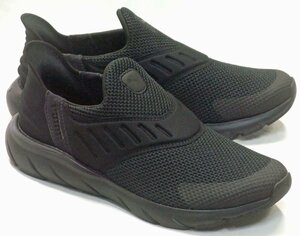 Бесплатная доставка PUMA Soft Ride Flex Ease в широком черном 25,5 см ходьба один шаг слипоны кроссовки