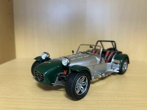 京商 1/18 CATERHAM SUPER SEVEN CYCLE FENDER (Green) ケータハム スーパーセブン グリーン