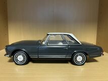 Schuco 1/18 Mercedes Benz 280SL ダークグレー シュコー メルセデスベンツ_画像2