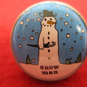 M【7722】★Paul Smith ポールスミス カフスボタン snowman snowwoman スノーマン スノーウーマン★の画像3