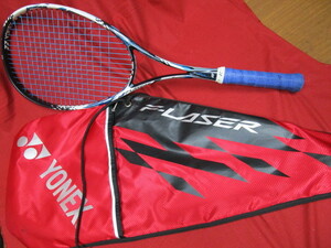 【8632】★YONEX ヨネックス F-LASER 5S テニス ラケット ラケットバッグ付き 中古品