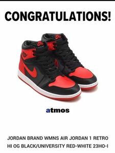 NIKE WMNS AIR JORDAN 1 RETRO HIGH OG SATIN BRED 28.5 ナイキ ウィメンズ エア ジョーダン 1 レトロ サテン ブレッド bred