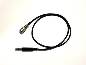  Adonis male 8 pin connector - 6.3mmφ four n plug. conversion cord length .1m original work goods ②