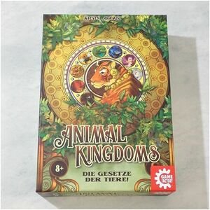 GAME FACTORY ボードゲーム ANIMAL KINGDOMS アニマルキングダム 第1版 日本語ルールブック付き