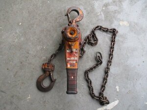 中古品　KITO　レバーブロック　1.6ｔ　LB016　（K-4）