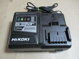 中古品　HiKOKI　急速充電器　UC18YDL　14.4V-18V　（K-24）