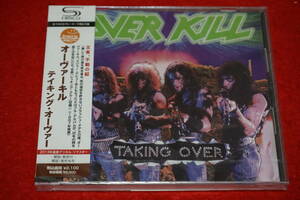 新品【日本初CD化！ '87年作】 OVERKILL / Taking Over スラッシュ・メタル オーヴァーキル 2013年SHM-CD 国内盤