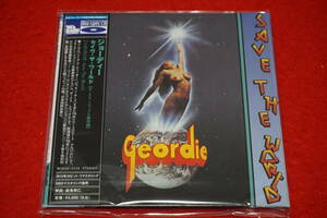 新品同様 【紙ジャケ 高音質Blu-Spec CD】 AC/DC～ GEORDIE / Save The World +ボーナス・トラック追加収録 ジョーディー '76年作