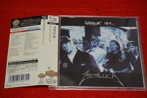 【2枚組SHM-CD '98年作】 METALLICA / Garage Inc. ガレージ・インク 帯付 美品！