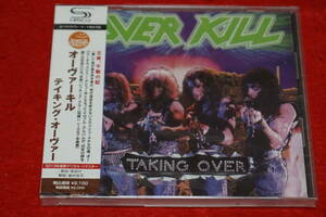 レア！新品 【 '87年作日本初CD化!】 OVERKILL / Taking Over スラッシュ・メタル オーヴァーキル SHM-CD