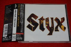 レア！【 K2マスタリング '73年作】 Styx / Styx Ⅱ 帯付 スティックス