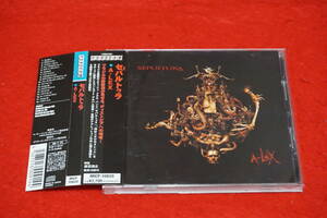 レア！【'09年作 帯付】 SEPULTURA / A-Lex スラッシュ・メタル セパルトゥラ コンセプト・アルバム
