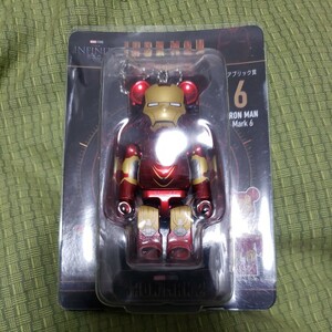 ハッピー くじ　ベアブリック アイアンマン　HAPPYくじ ベアブリック賞 6 Mark 6 Marvel BE@RBRICK Happy くじ Ironman THE INFINITE SAGA