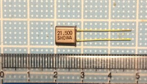 水晶発振子 UM-1 21.500MHz 1個 基本波