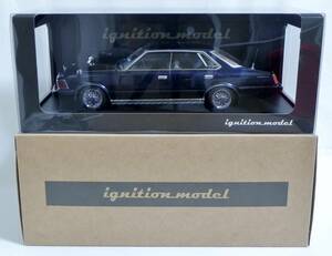 IG 1463 1/18 Nissan Cedric (P430) 4Door Hardtop 280E Brougham Deep Blue Metallic イグニッションモデル セドリック 280E ブロアム 