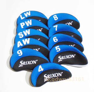  iron cover attaching and detaching comfortably black * blue SRIXON 10 piece set 