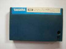 リアルテニス ＭＳＸ　ホームコンピュータ用ゲーム　ROMカートリッジ 　TOSHIBA　TAKARA　動作未保証_画像2