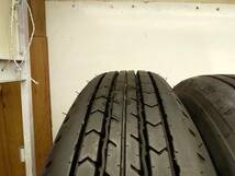 (L-441　 ) ★ DUNLOP ・トラック・・225/80R17.5・123/122 L.・3本・中古・9.5~9.0分山位_画像2