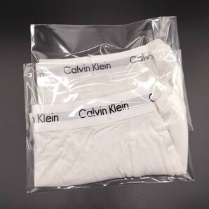 【Mサイズ】Calvin Klein(カルバンクライン) ローライズボクサーパンツ ホワイト Mサイズ 2枚セット コットンストレッチ U2664の画像10