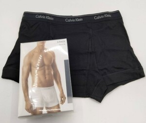 【Sサイズ】Calvin Klein(カルバンクライン) ボクサーブリーフ ブラック 1枚 メンズボクサーパンツ 男性下着 NB1893