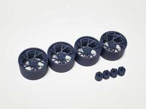 1/24 plastic model car wheel 20 -inch RENNEN FORGED R52 type 