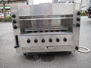 '17 year made Asahi sun red same time both sides . grill . warehouse SGR-N90 city gas 13A