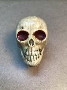  ultra rare! 50s Skull shift knob bakelite / 30s 40s Vintage Harley Knuckle bread Indian chopper Beck McHAL that time thing 