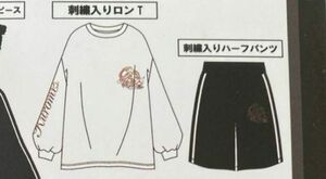 クロミ アベイル Avail 刺繍入りロンＴ ハーフパンツ セット まとめ売り 地雷系 量産型 福袋 上下セット