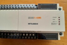中古品 マイクロシーケンサ MITSUBISHI MELSEC F1-40MR 動作未確認_画像4