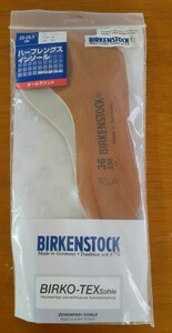 新品 BIRKENSTOCK ハーフレングスインソール 23－23.5cm 送料無料 ビルケンシュトック 