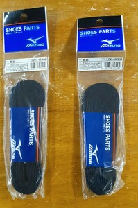 New Mizuno Baseball Shoes Shoelces 130 см 2 черных 27,5 см -30,0 см. Совместная бесплатная доставка Mizuno